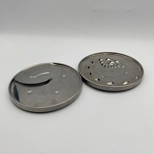 Cuisinart Blades‎ Pro Classic DLC-10  DLC-8 7-Cup Food Processor Parts 2 Discs